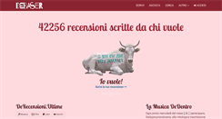 Desktop Screenshot of debaser.it